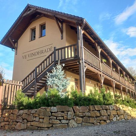 Penzion Ve Vinohradě Němčičky Exterior foto