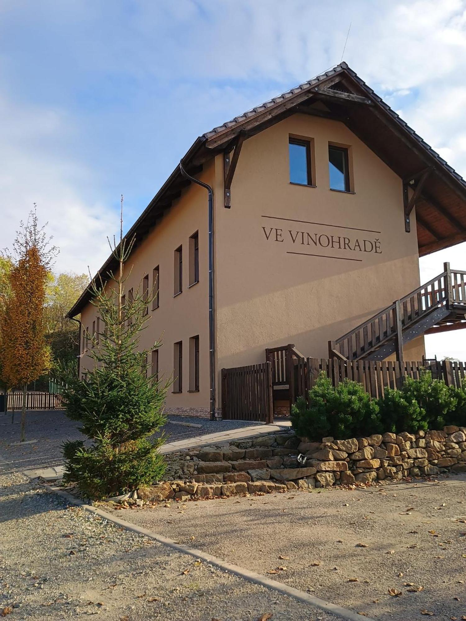 Penzion Ve Vinohradě Němčičky Exterior foto